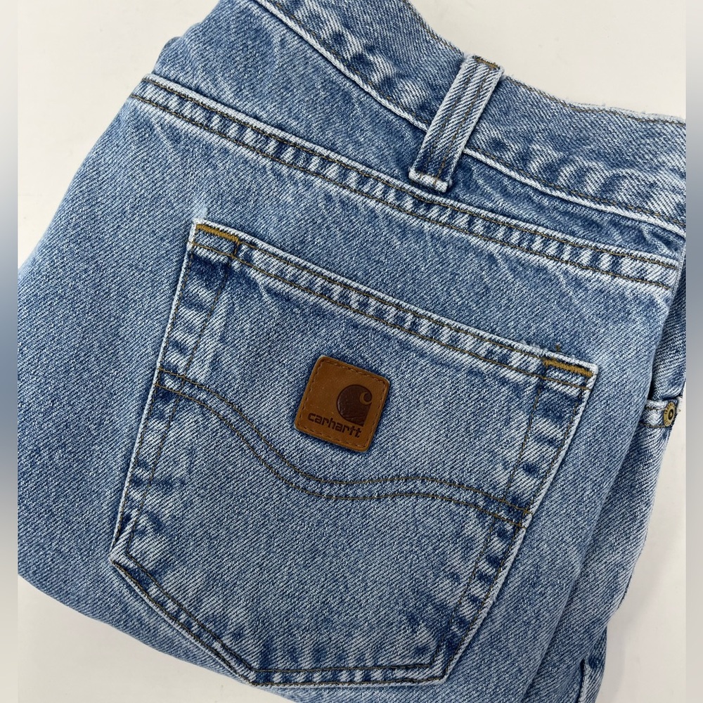 Carhartt Jeans Men's Size 36x30 relaxed Fit 100% cotton clean used GHP2.